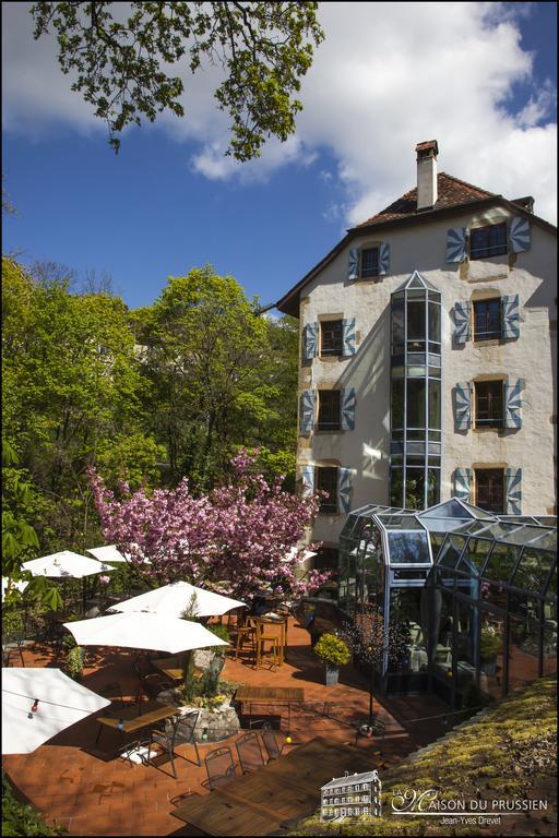 Hotel La Maison Du Prussien Neuchâtel Exterior foto